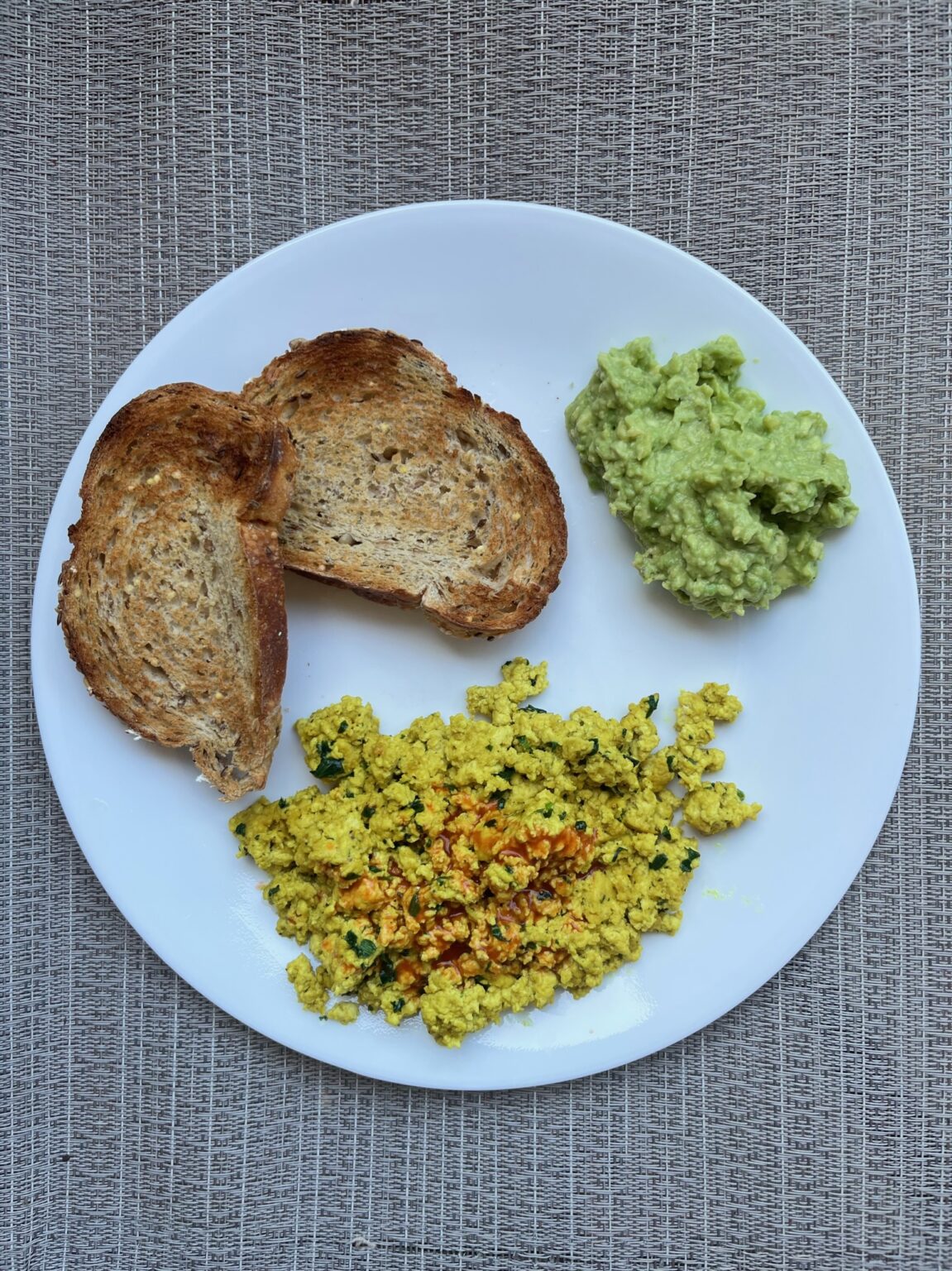 Easy Tofu Scrambled “Eggs”