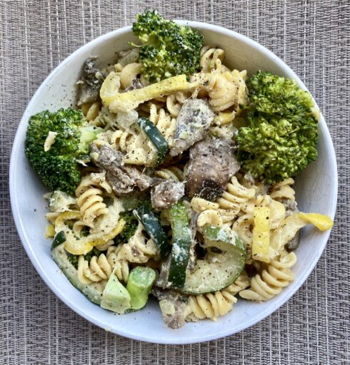 Creamy One-Pot Vegan Pasta with Broccoli
